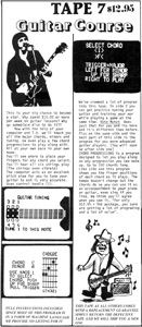 Guitar Course (Ad with Description)